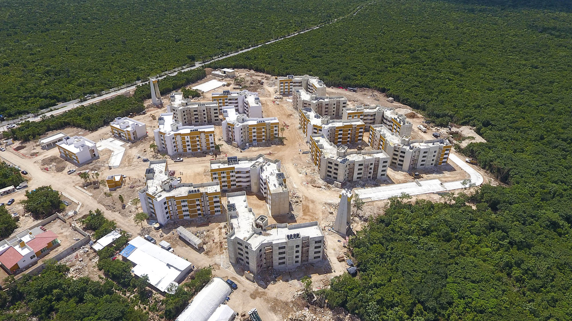 Terreno de Obra en construcción en Cancun